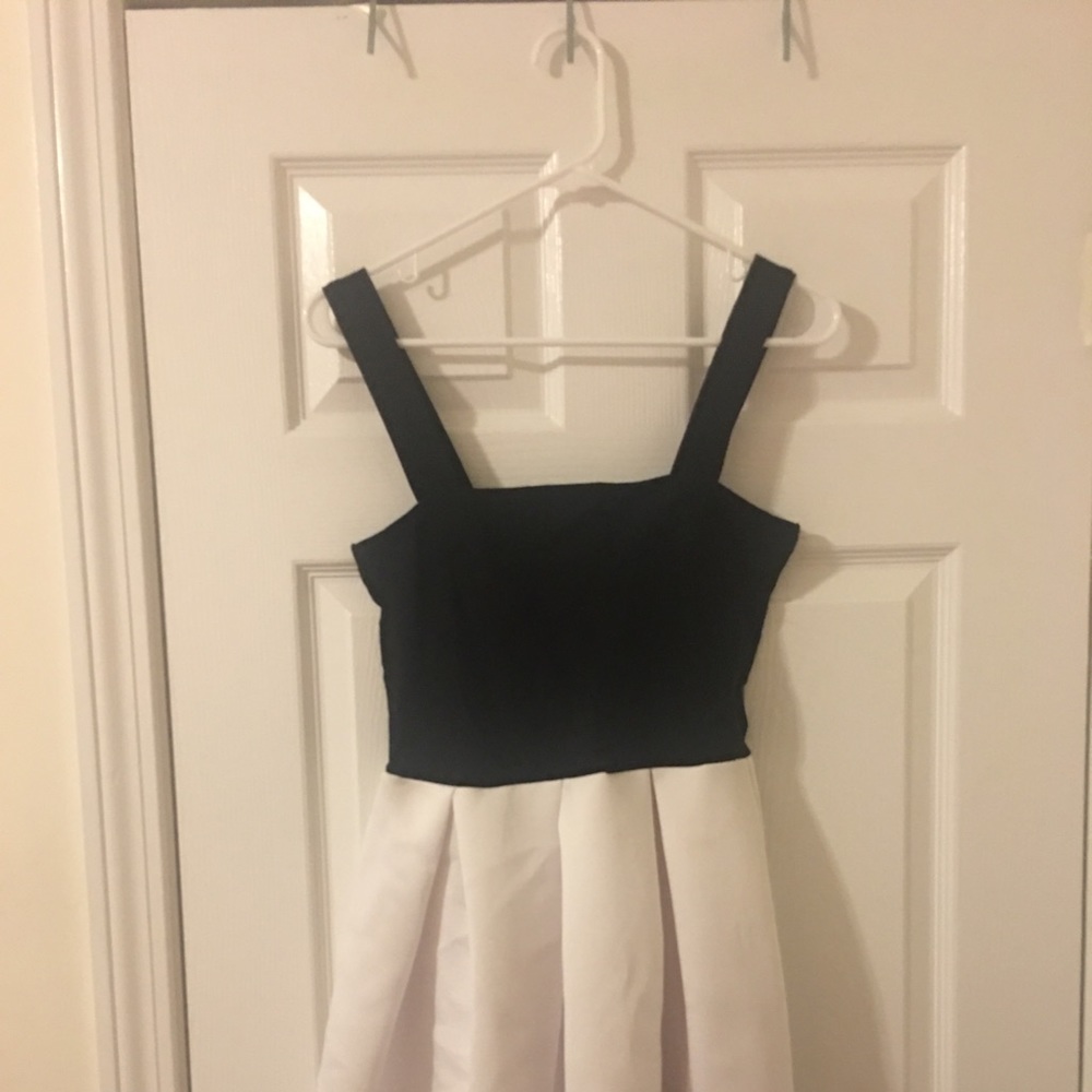 Charlotte Russe Black and White Block dress